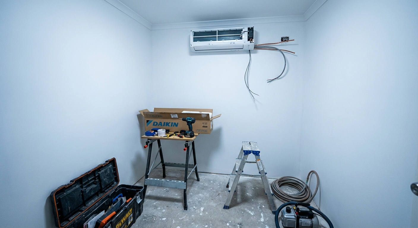 installatie voor bedrijven en particulieren